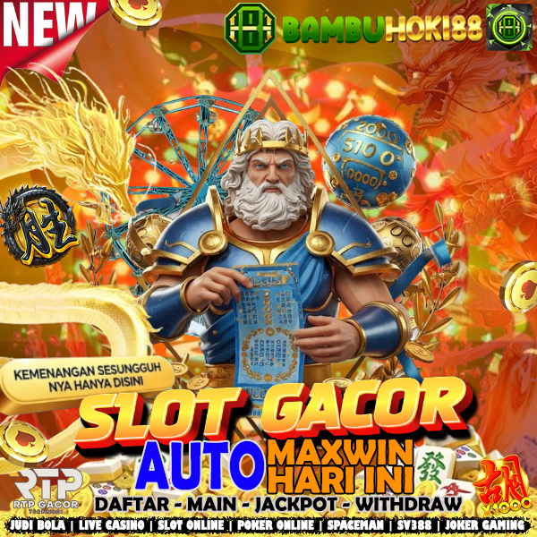 BAMBUHOKI88 : Link Situs Slot Pragmatic Zeus Olympus Deposit Seabank image 1